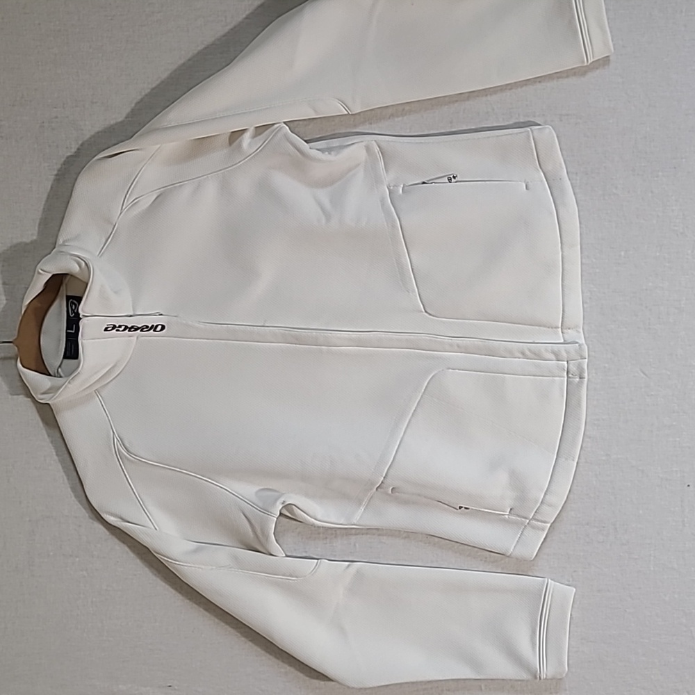 Orage White Performance Jacket Size Large - image 1